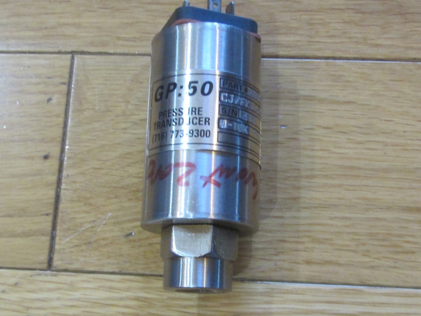 GP:50 Weco Hammer Union Pressure Transducer Transmitter Mode 260-C! MINT & COOL!