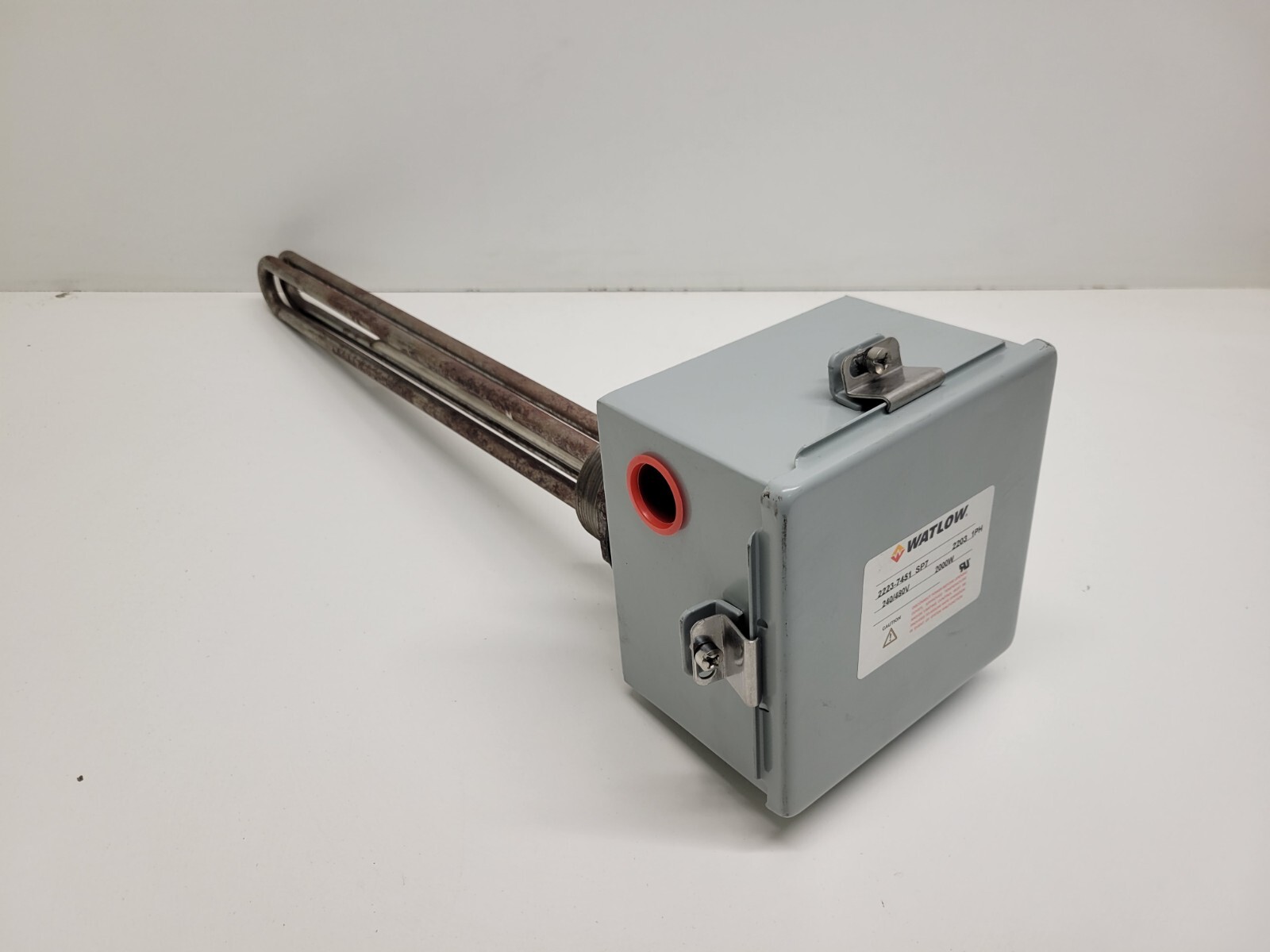 NEW OLD STOCK! WATLOW 1PH 2000W 240/480V IMMERSION HEATER 2223-7451-2203