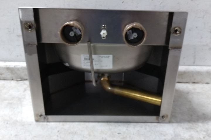 Acorn 1657-1-BP-04-M 14-3/4 In Bowl Length 0.5 GPM Lavatory Sink