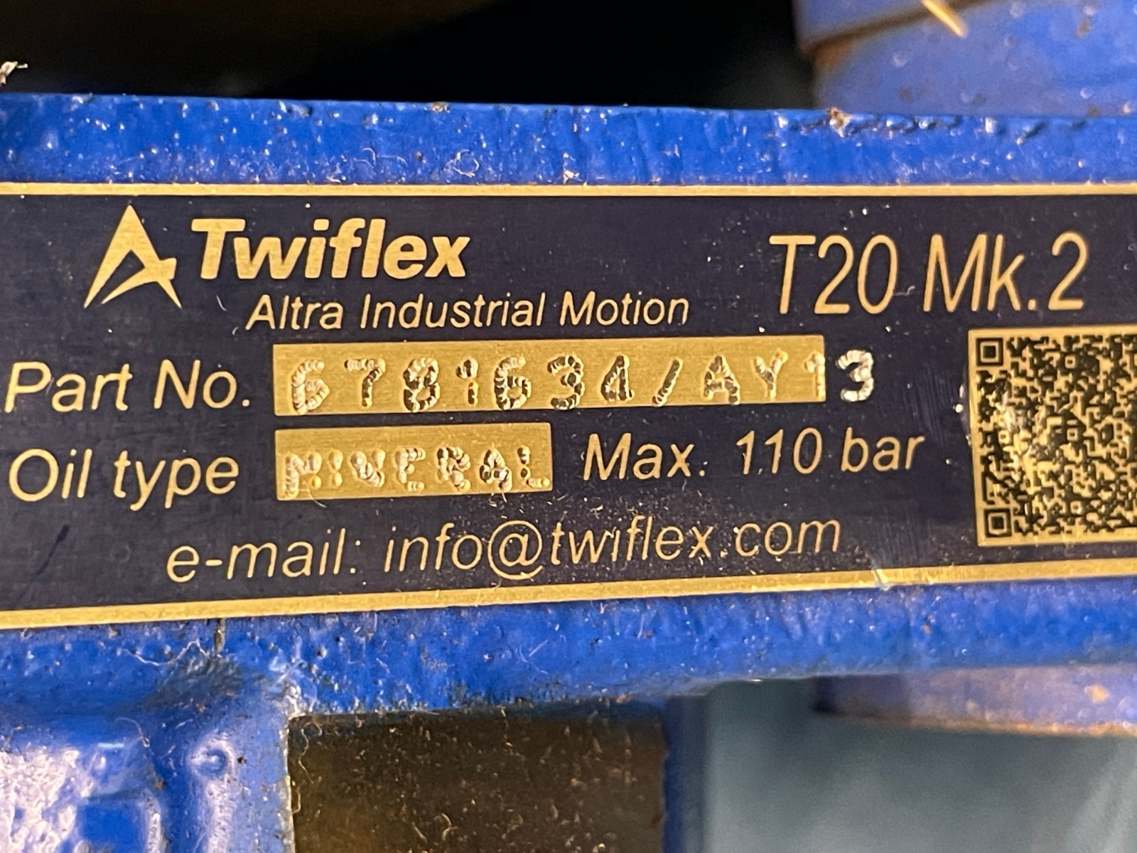 Twiflex 6781634/AY13 Caliper Assembly T20/13 Mk.2