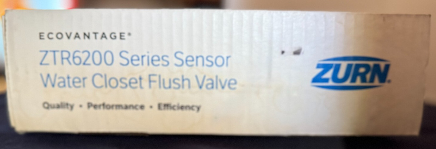 ZURN ECOVANTAGE ZTR6200-ONE-LL 1.1 GPF/4.06 LPF SERIES SENSOR FLUSH VALVE