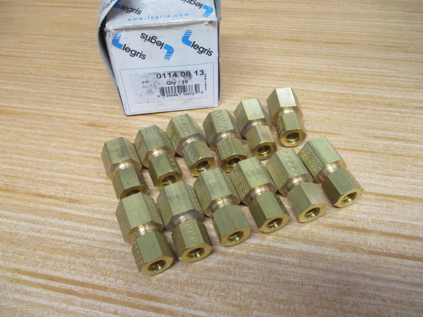 Legris Parker 0114 08 13 Fitting (Pack of 12)
