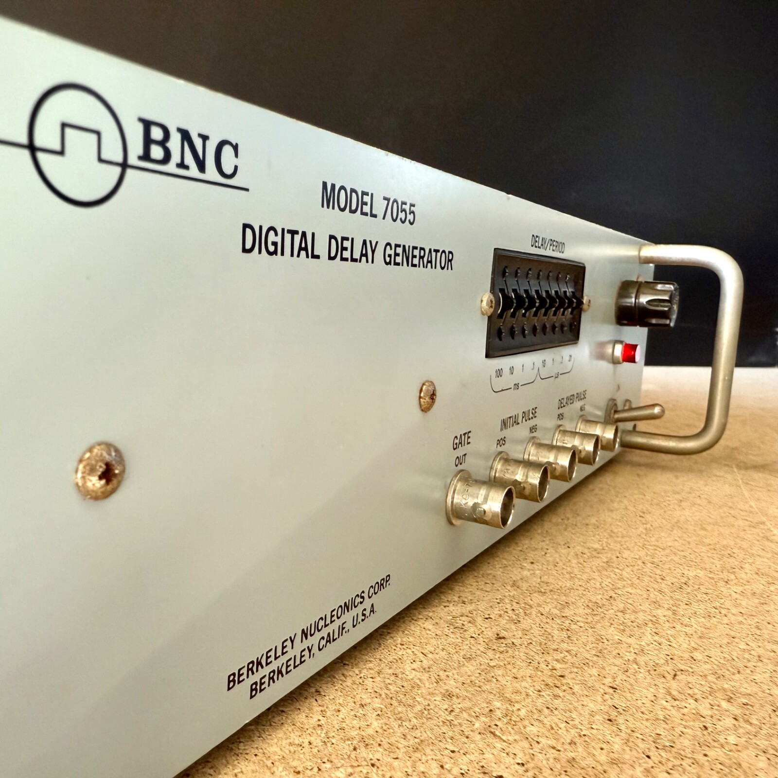 Berkeley Nucleonics Digital Delay Generator BNC 7055A Vintage Test Equipment