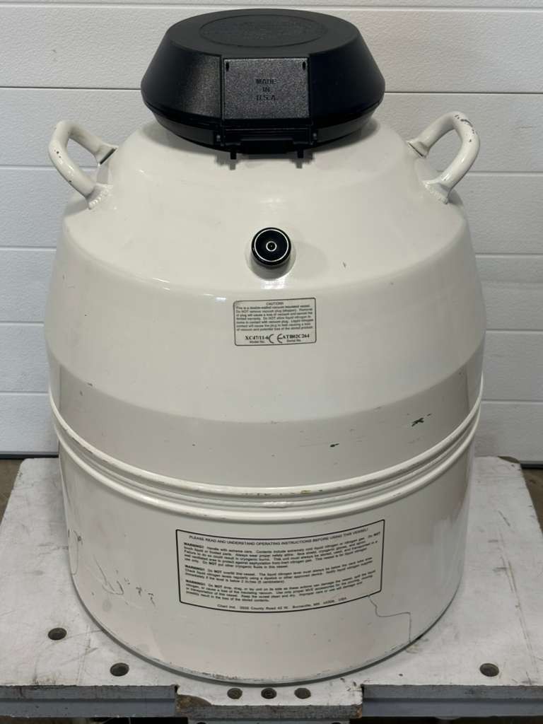 MVE XC47/11-6 Canister Specimen Sample Storage Tank