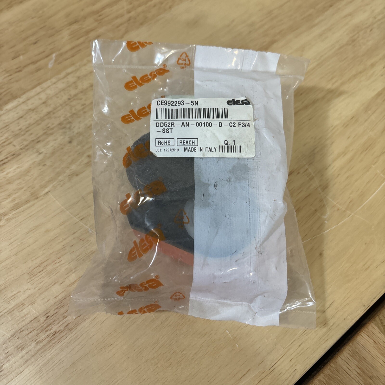 ELESA CE992293-5N – DD52R-AN-00100-D-C2 F3/4-SST Sealed Factory Bag