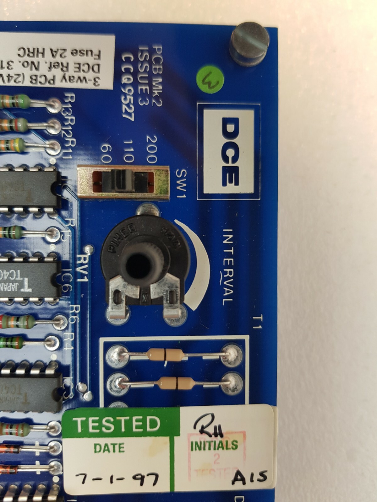 DCE 3-WAY PCB 24VDC 3159-7163 1374A