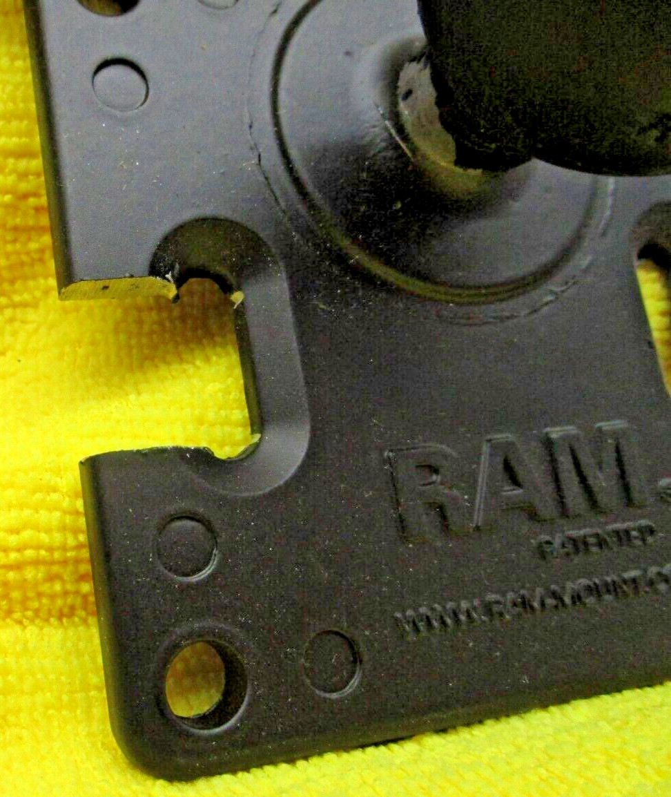 RAM Mount RAM-2461U 75x75mm VESA Plate with Ball C-Size RMR-D-176-1 *Modified*