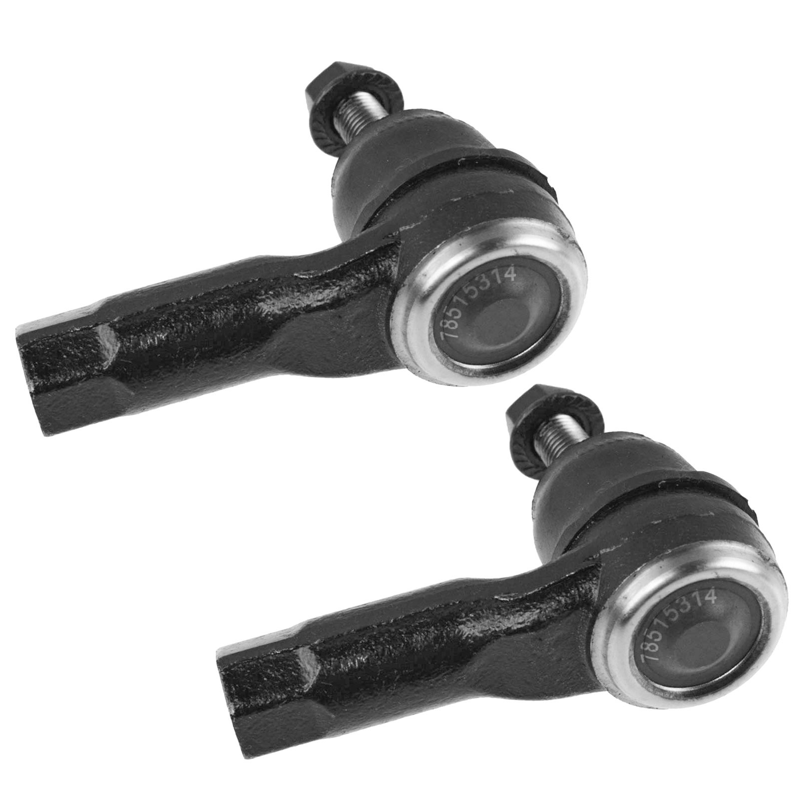 Trq Front Driver Passenger Outer Tie Rod Set For Mitsubishi Outlander Lancer