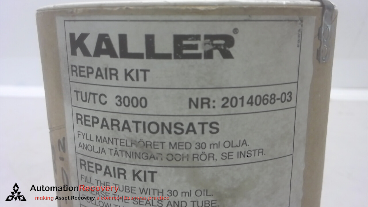 KALLER GAS SPRINGS 2014068-03 GAS SPRING REPAIR KIT, ALT ID:TU/TC 3000, #266910