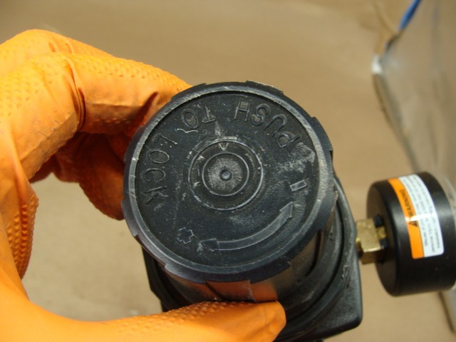 WILKERSON PNEUMATIC AIR PRESSURE REGULATOR B28-04-FKG0 0-0.86MPa 0-125PSIG
