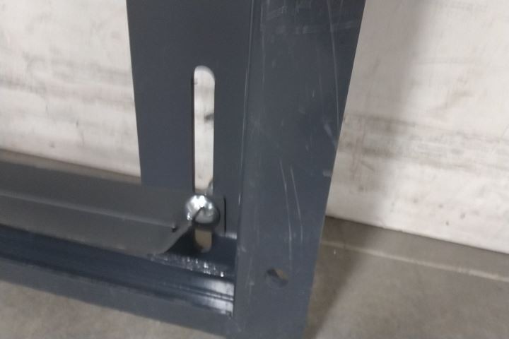 Dayton 2M525 35-1/8 In Overall Width Adjustable Steel Motor Base