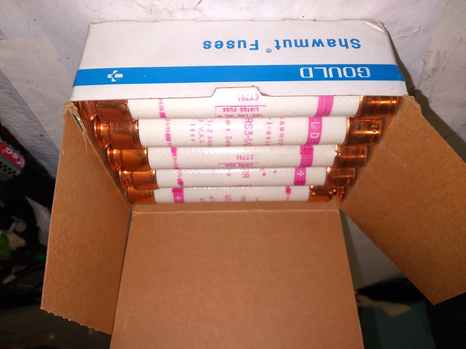 GOULD SHAWMUT FUSES TRS 3-1/2R .. LOT OF 2