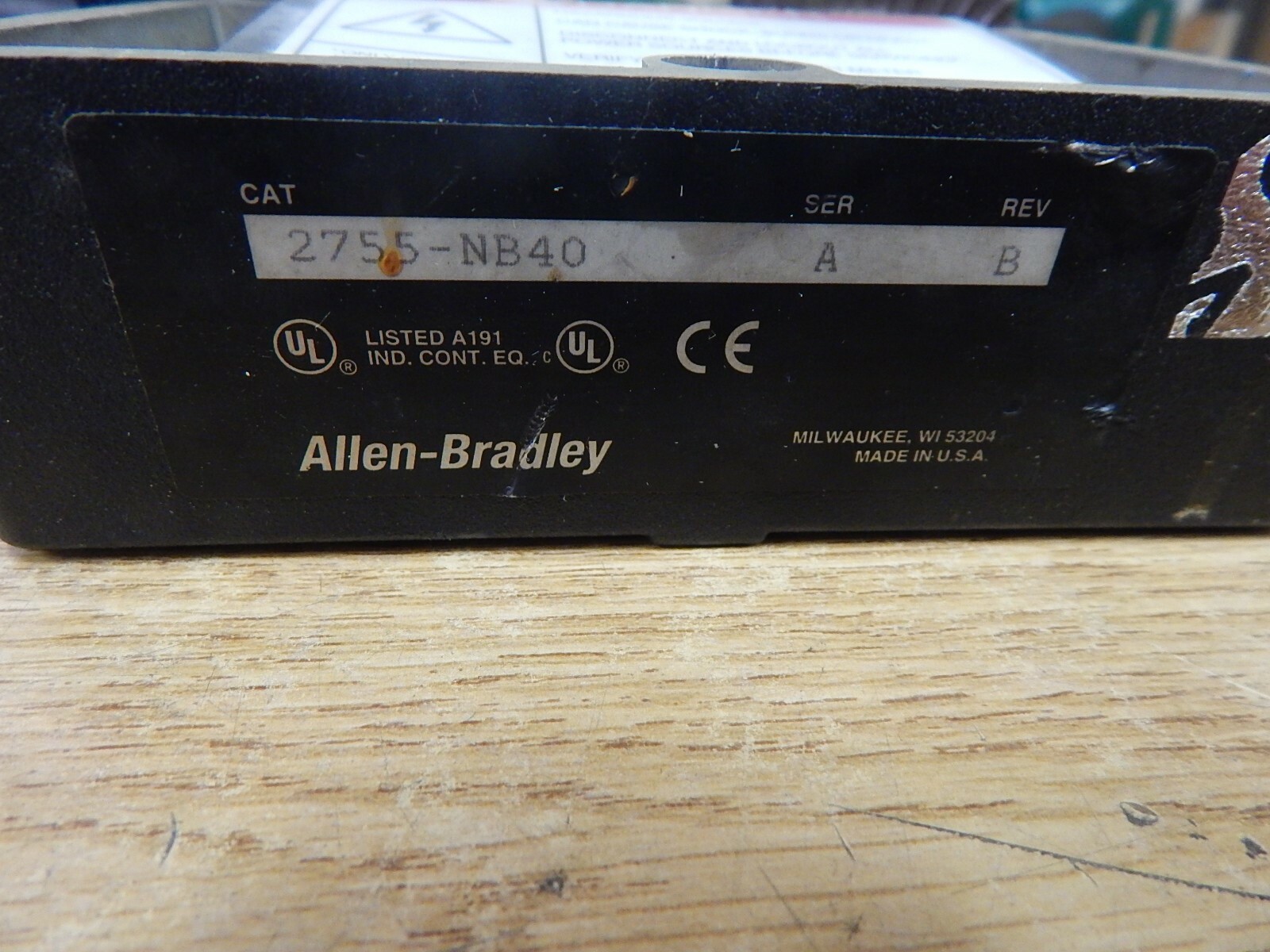 Allen Bradley 2755-NB40 Adaptascan with Power Supply *FREE SHIPPING*