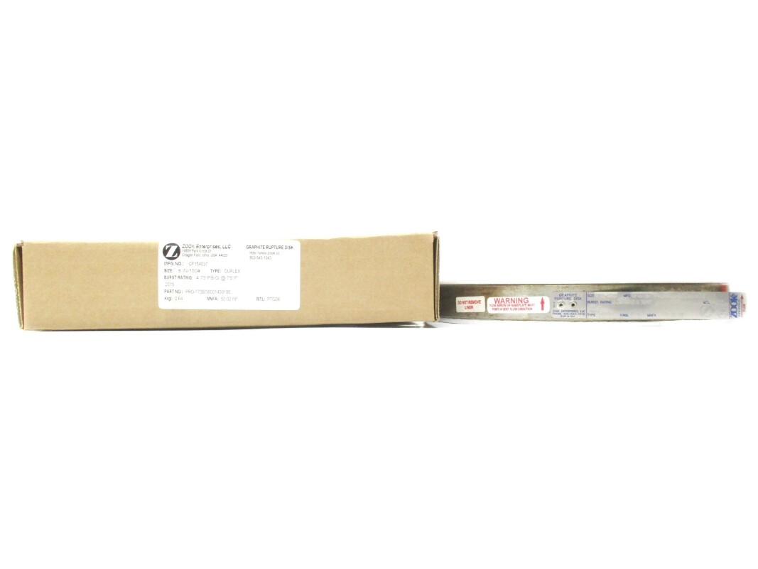 ZOOK ENTERPRISES CF154037 PRD-770B/36001400196 4.75PSI 75’F NSMP