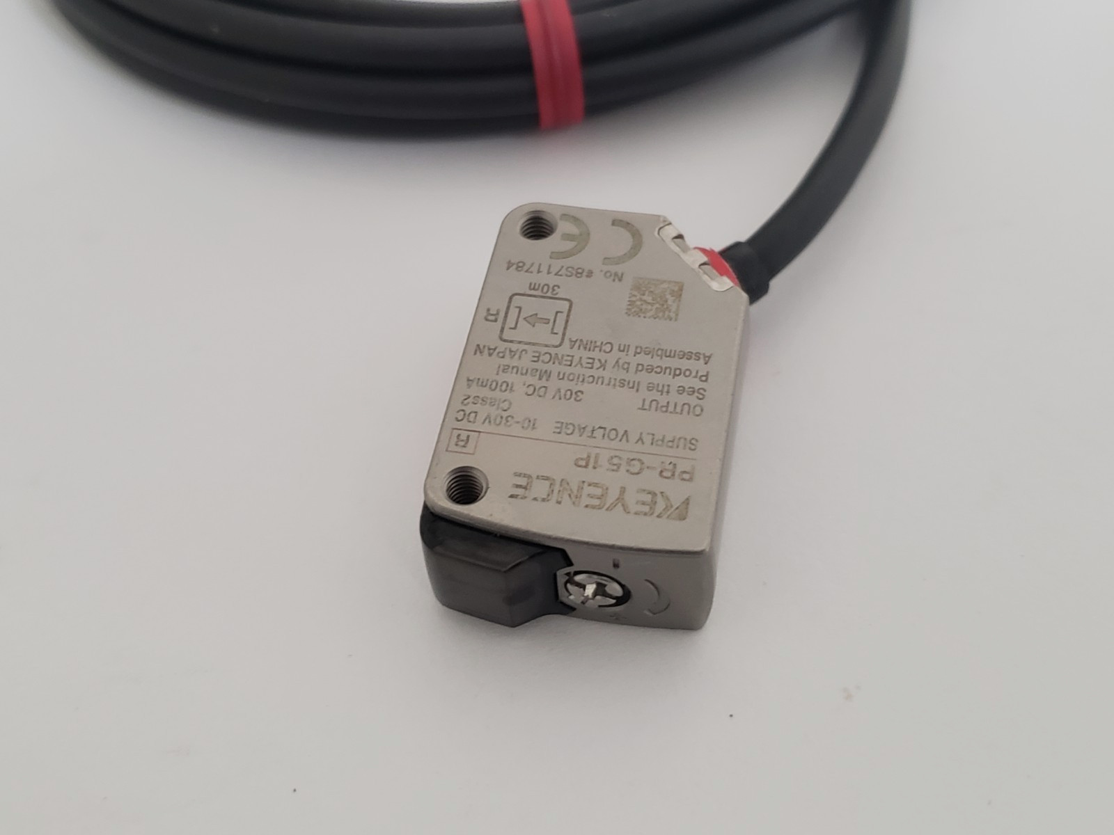 KEYENCE PR-G51P PHOTOELECTRIC SENSOR THRUBEAM 10-30 VDC NNB