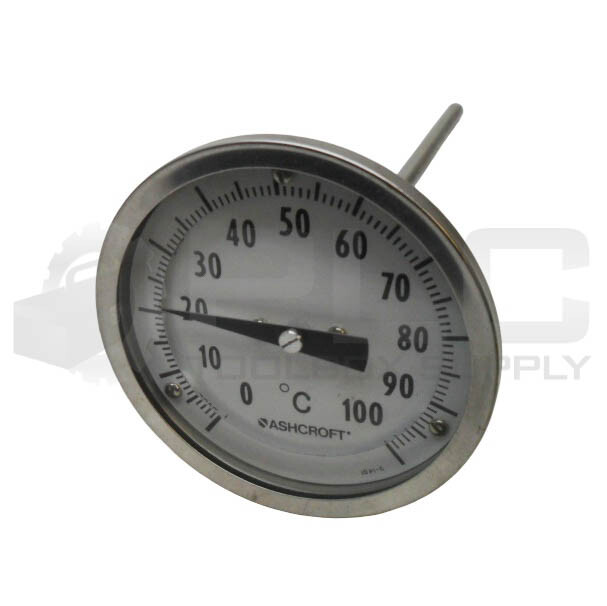NEW ASHCROFT 10PI-C TEMPERATURE GAUGE 0-100DEG C