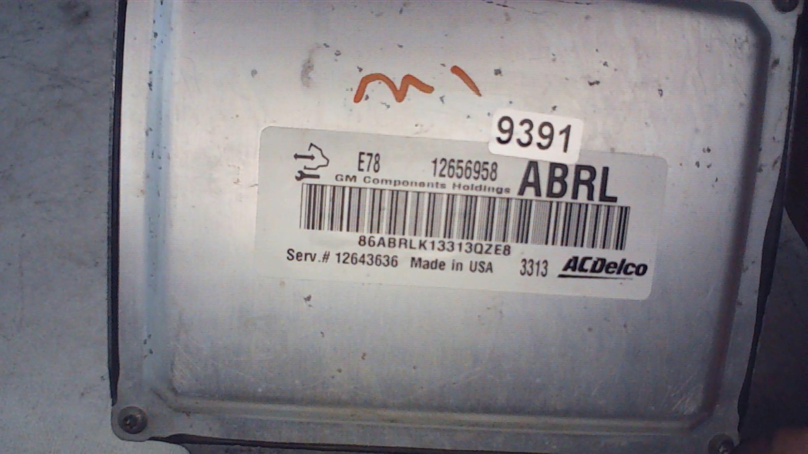 2012-2016 Chevy Engine Control Module Computer ECU 12656958 OEM
