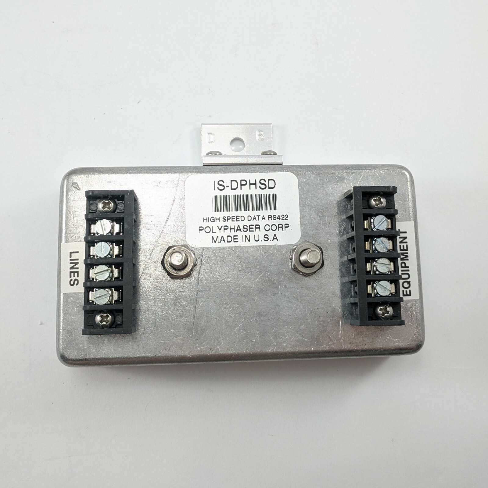 Polyphaser IS-DPHSD RS422 Twisted Pair Line Impulse Surge Suppressor Protector
