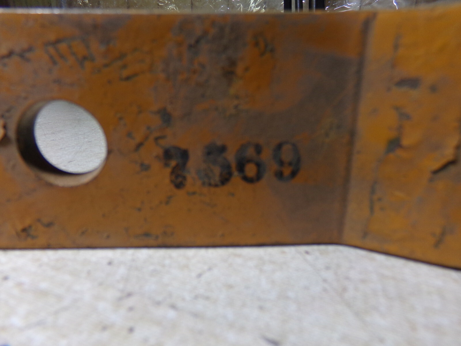 NEW Construction Equipment Bracket 7569 1-Hole *FREE SHIPPING*