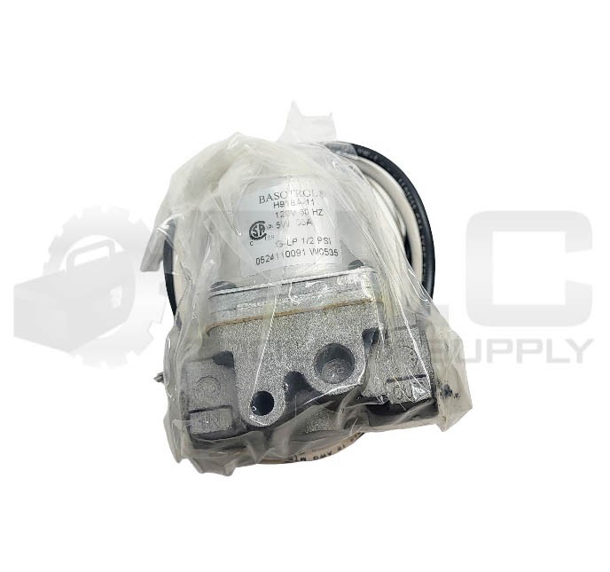 NEW BASOTROL H91BA-11 AUTOMATION GAS VALVE 120V 60HZ 0.5A 1/2PSI G-LP