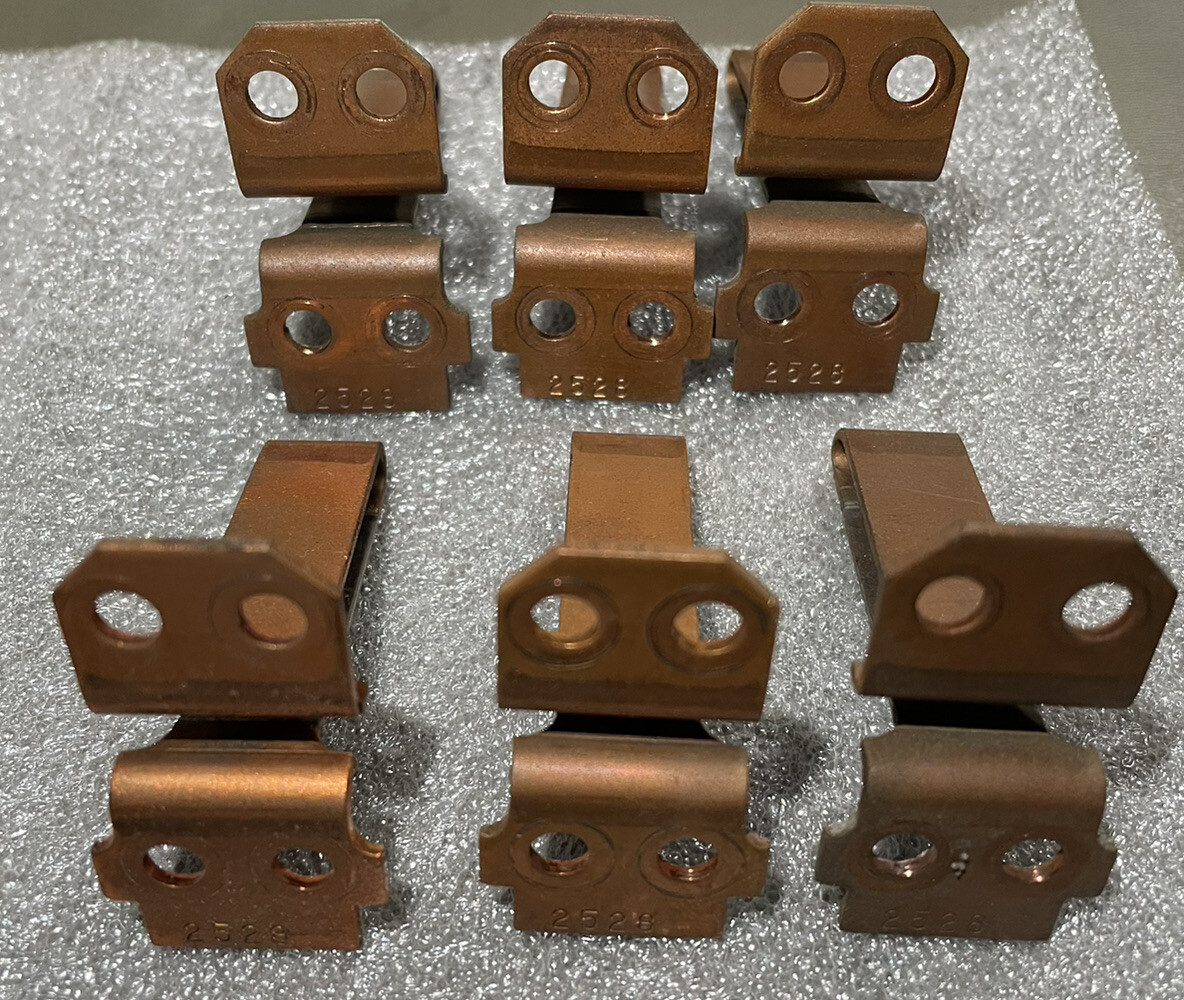 Lot Of 6 GTE Sylvania 2528 Heater Overload Relay