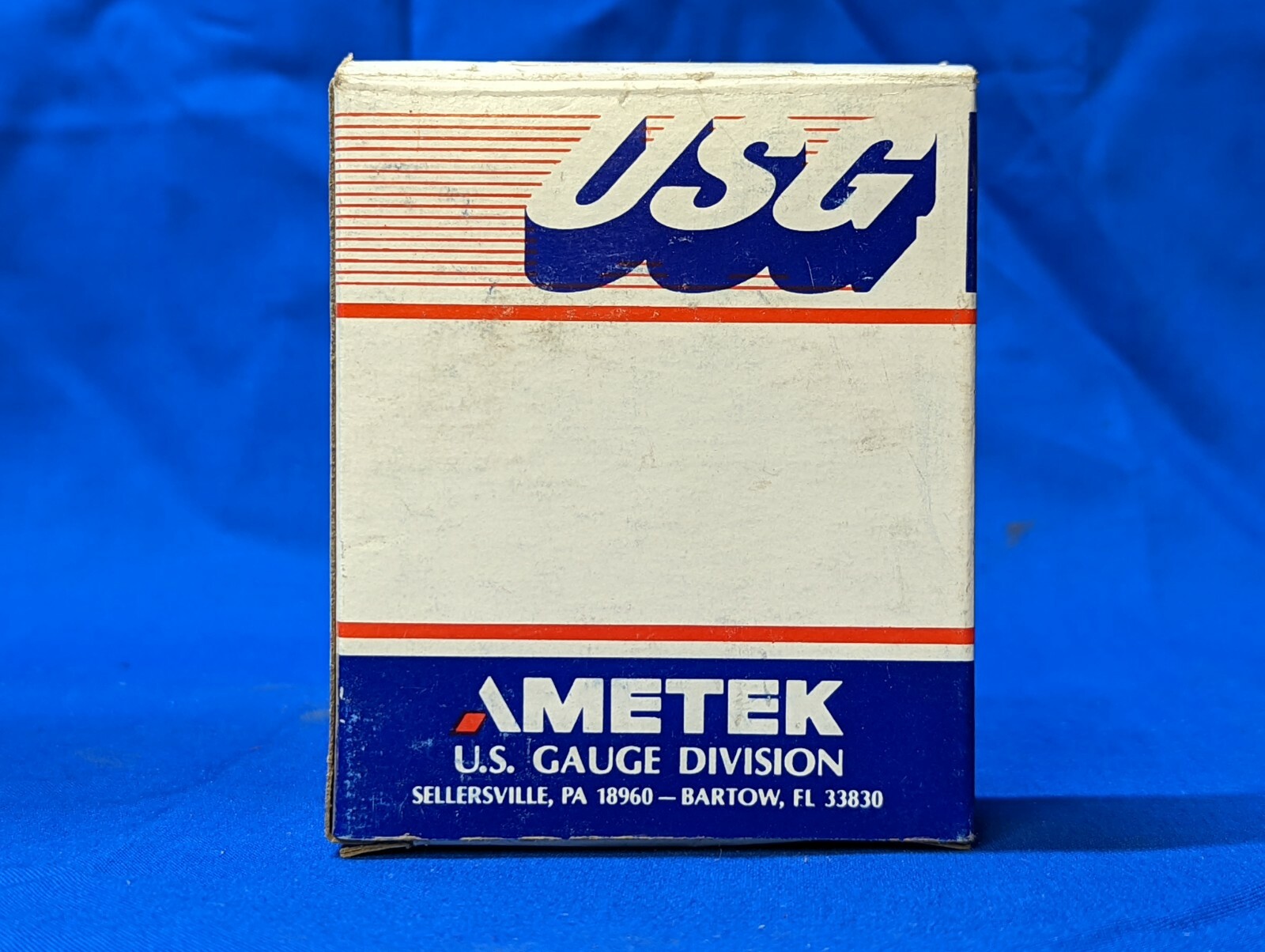 USG AMTEK PRESSURE GAUGE 0/600 PSI 1/4″ ANPT STAINLESS STEEL #: 110799