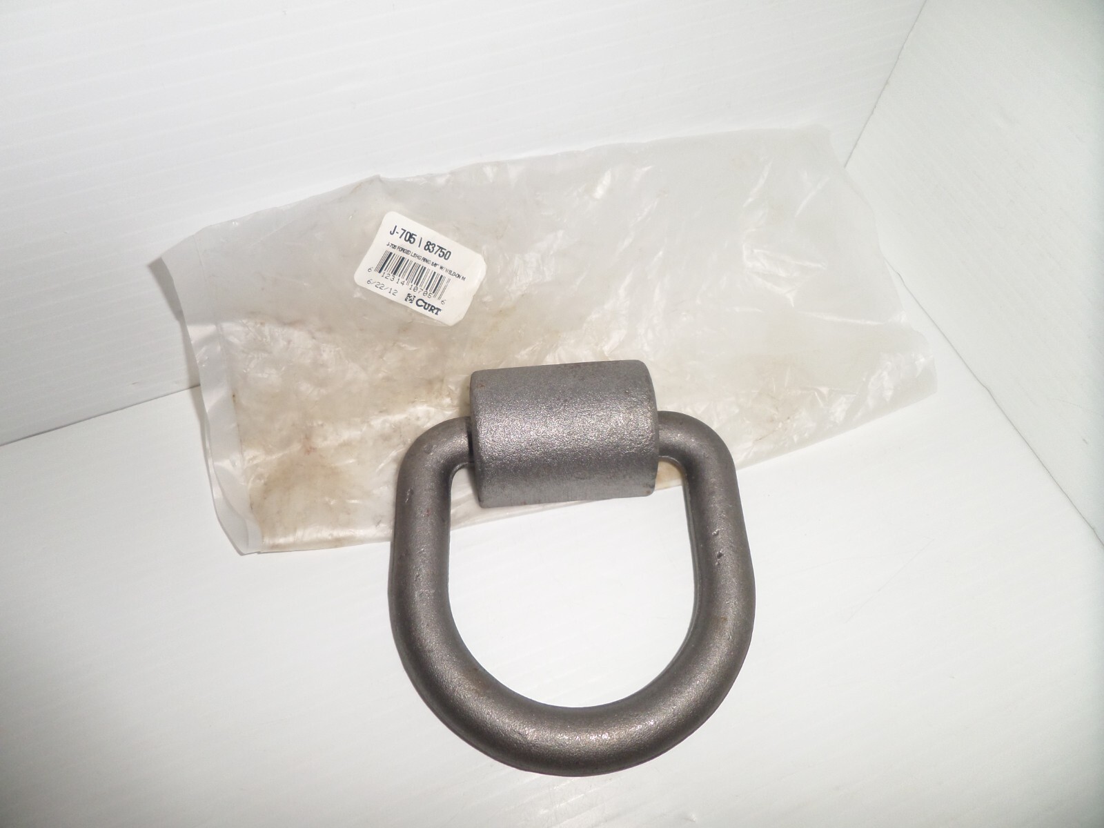 ⭐NEW IN BAG⭐Curt J-705 83750 18,800 Lb Cap 5/8″ Forged D-Ring W/Bracket Weld On
