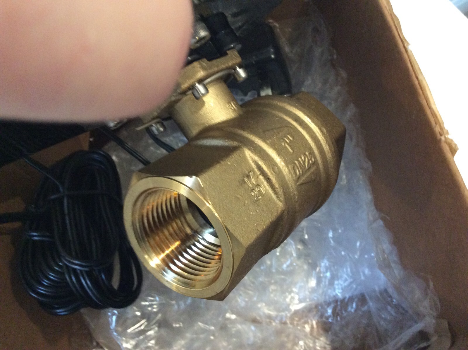 DYNAQUIP CONTROLS AD2A 1 Auto Drain Valve 115V 1 In. 36ND58