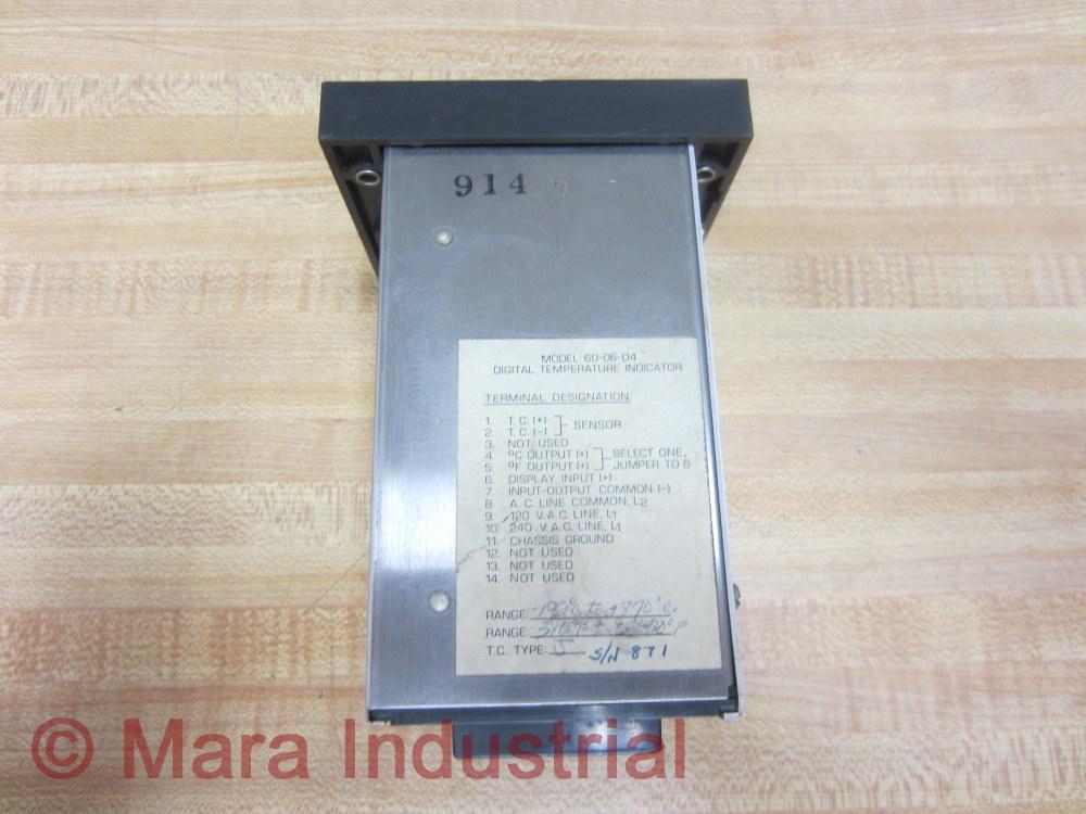 Watlow 60-06-04 Digital Temperature Indicator 600604