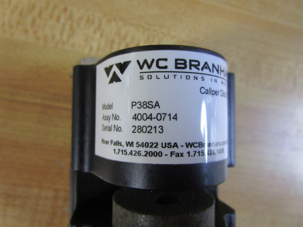 WC Branham 4004-0714 Caliper Disc Brake P38SA