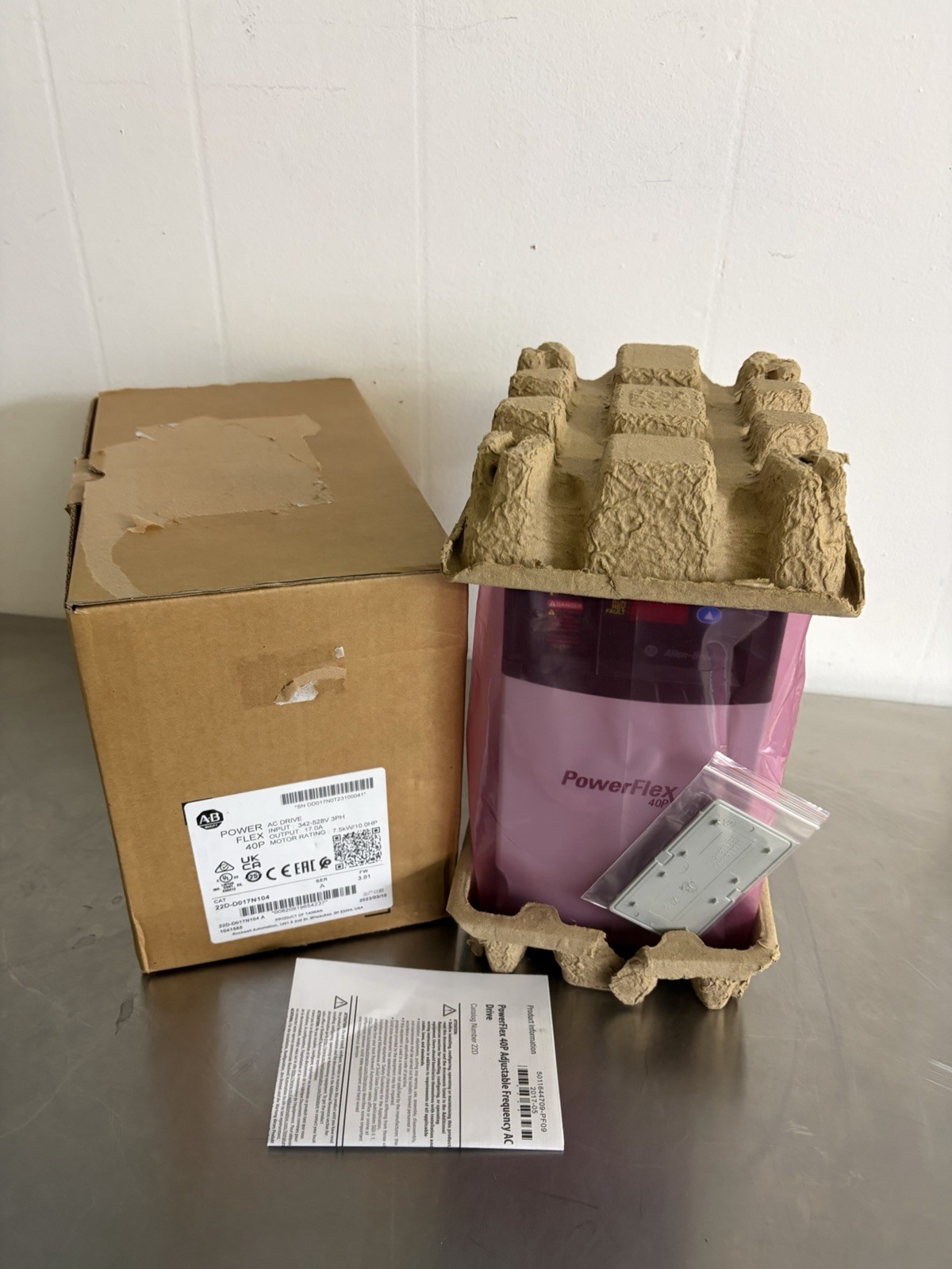 Lot Of Industrial Surplus Parts; Allen-Bradley, Videojet, Z-Laser, LFAM, K-TRON