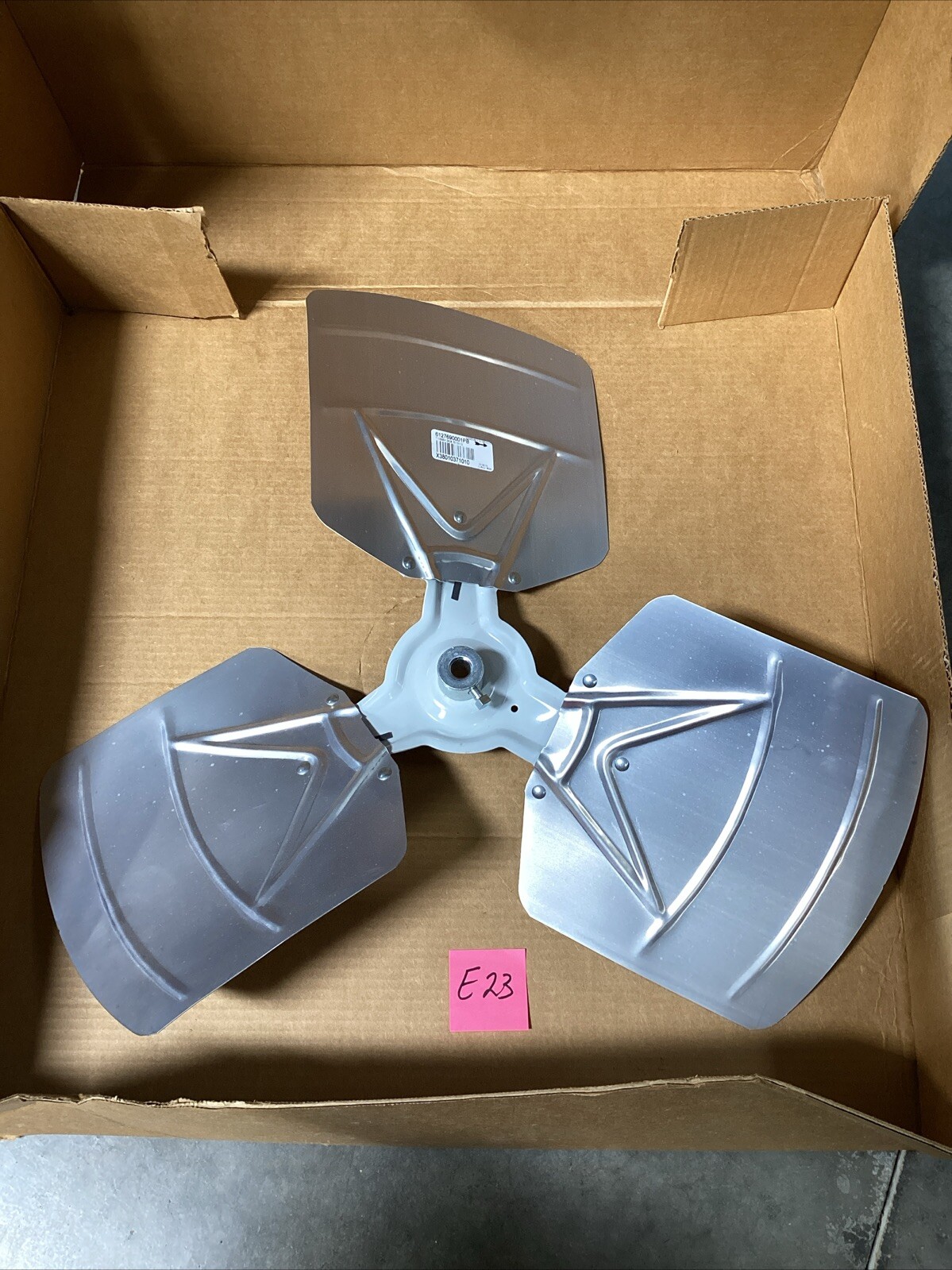 Trane Service First 6127690001PB Fan Impeller X38010371010 T10S95A 2428 .50 CWD