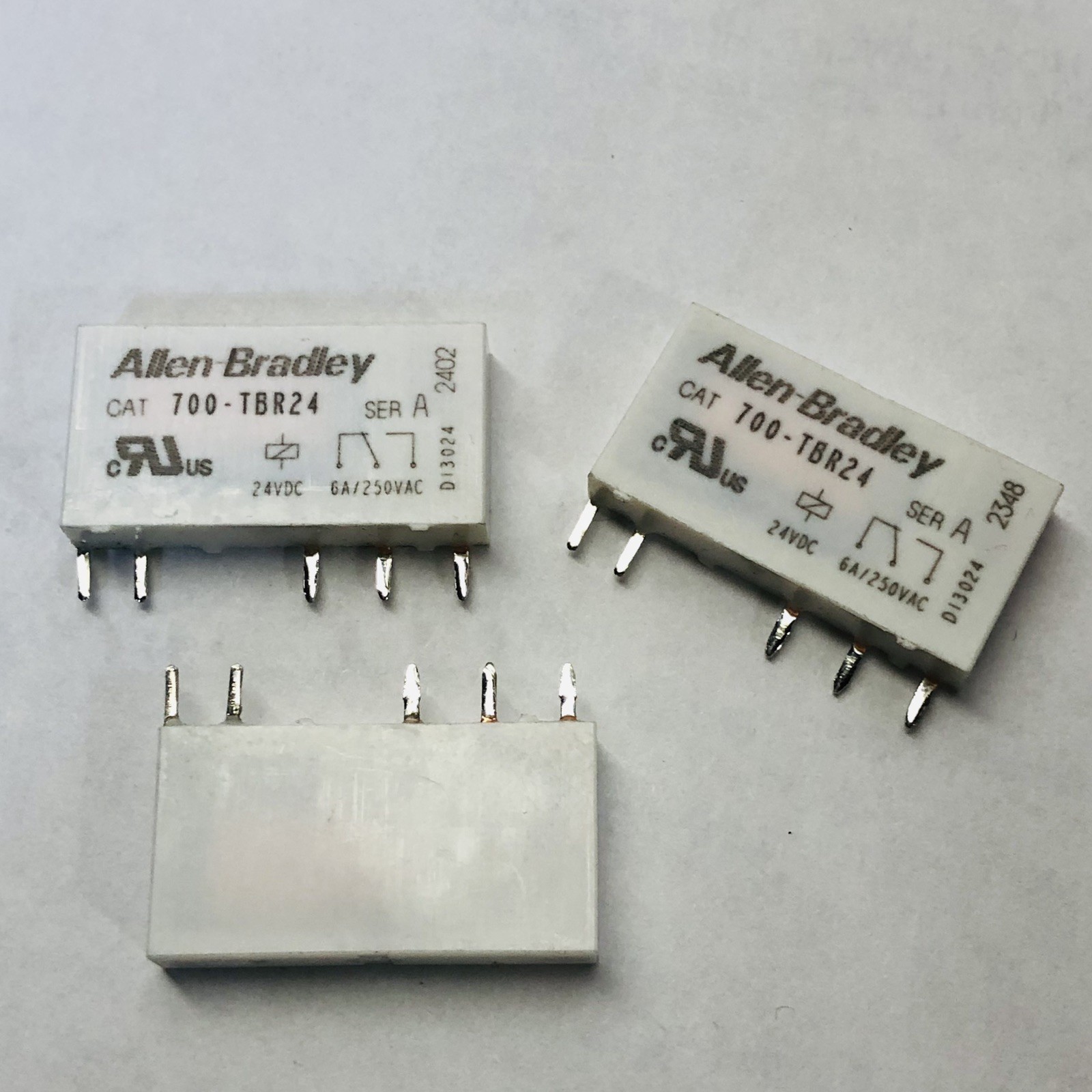 (LOT OF 3) ALLEN-BRADLEY 24V SOLID STATE RELAYS 700-TBR24