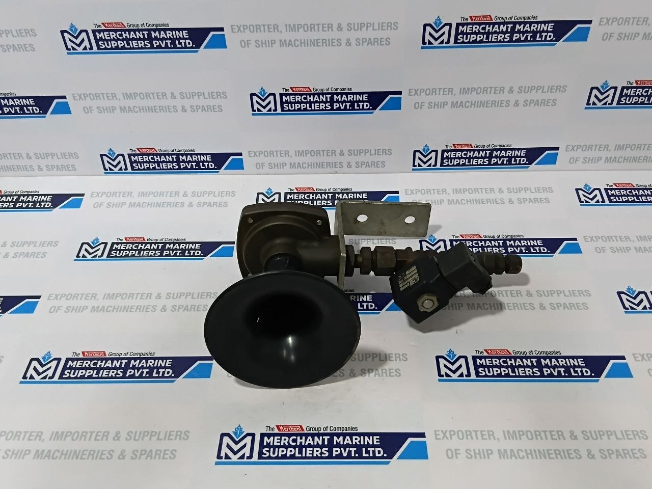 Kockum Sonics Tyfon MKT 75/800 Air horn With Solenoid Coil 24VDC Sweden