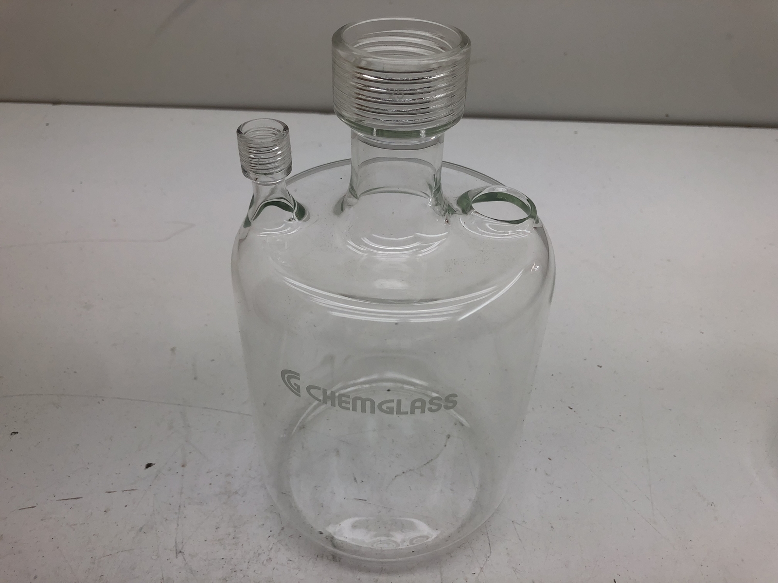 (QTY.2) CHEMGLASS 125 MM OD MAIN CONGEALING TEMP CHAMBER