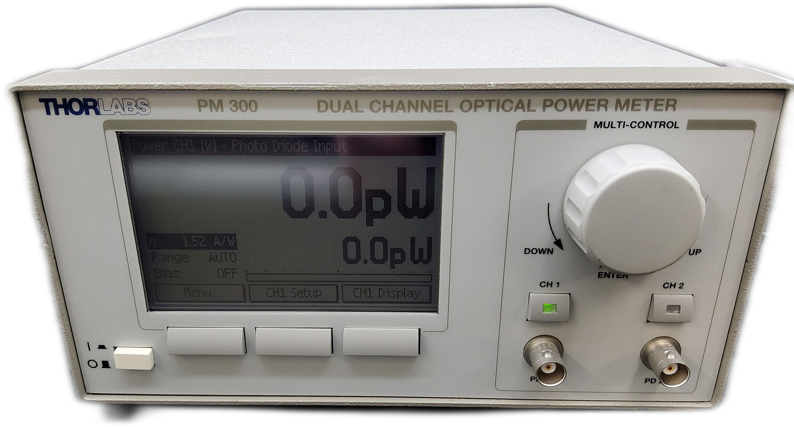 Thorlabs PM300 Dual-Channel Benchtop Optical Power Energy Meter