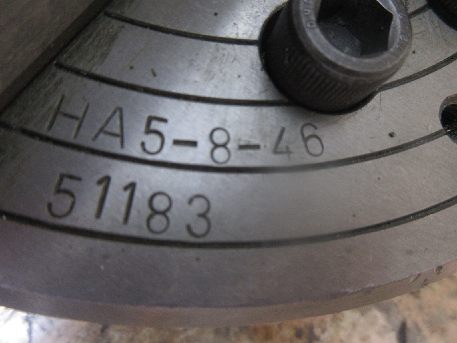 KITAGAWA HOWA CNC LATHE 8″ INCH CHUCK HA5-8-46 51183 8″ 1.89″ NAKAMURA SLANT 1