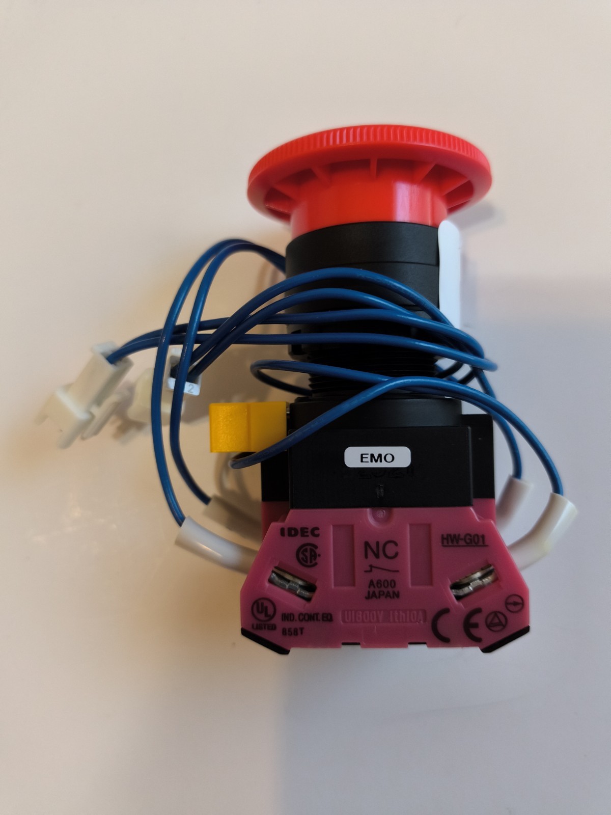 Disco DFG/DAD Series Emergency Stop Switch (EMO) EJLM-910006-01 DFG8340 DFG8540