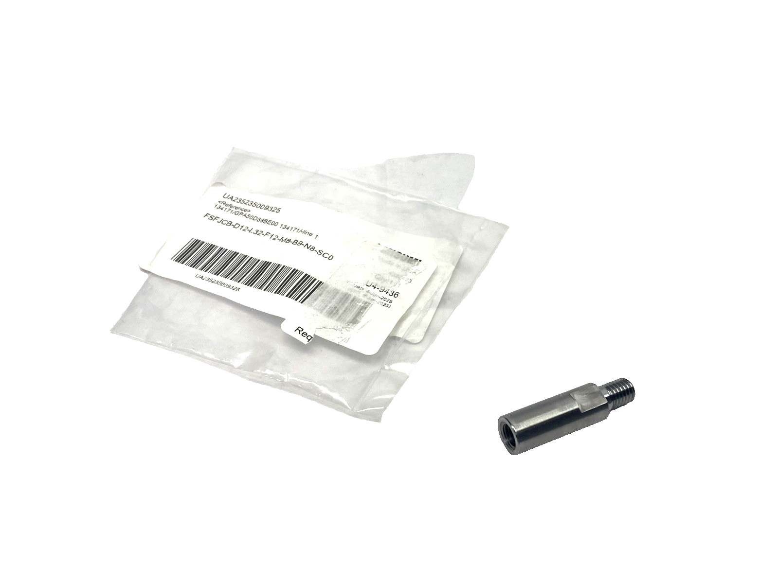 MiSUMi FSFJCB-D12-L32-F12-M8-B9-N8-SC0 Linear Shaft 12mm Dia. x 32mm L M8 Thread