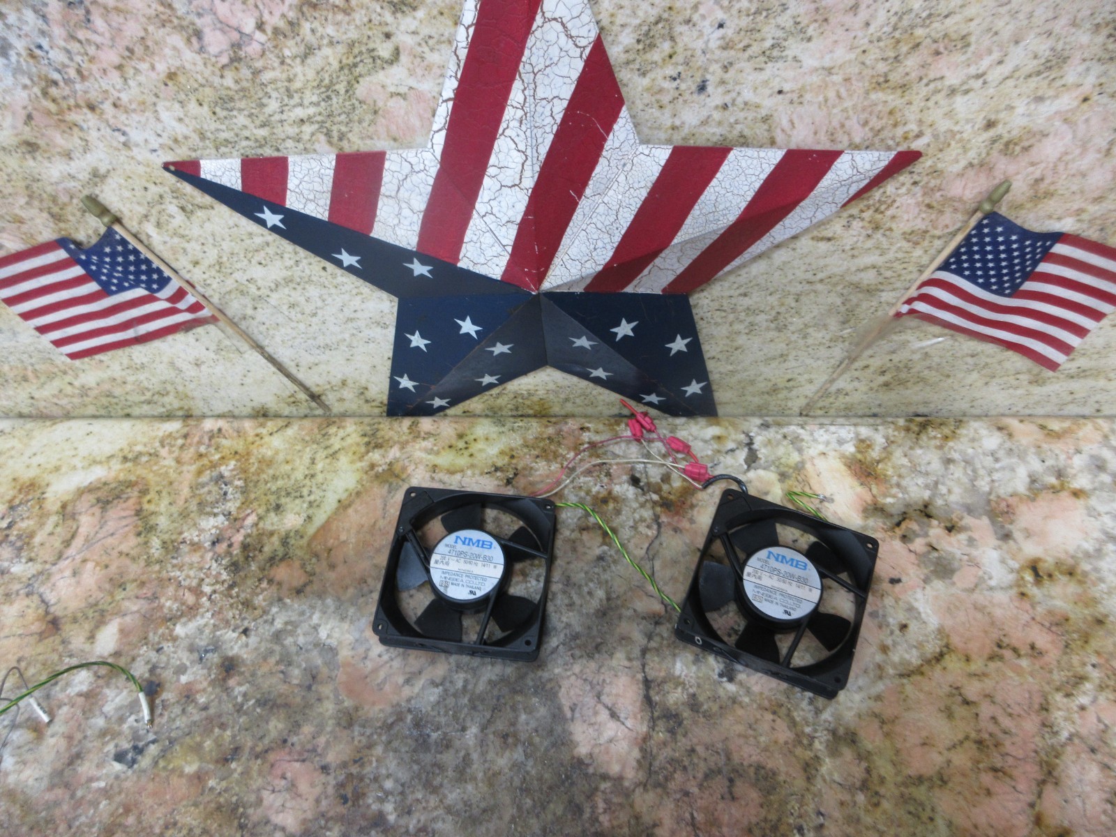 1996 OKUMA MX-45VA NMB 4710PS-20W-B30 FAN LOT OF 2 PIECES