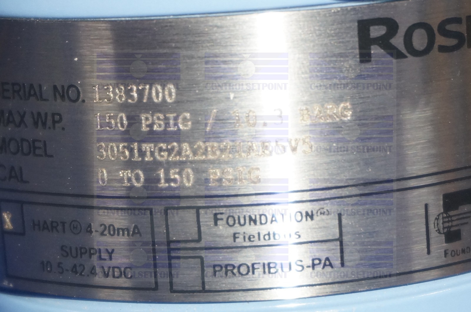 EMERSON ROSEMOUNT 3051TG2A2B21AE5V5 PRESS TRANS 3051 TG2A2 ID83700