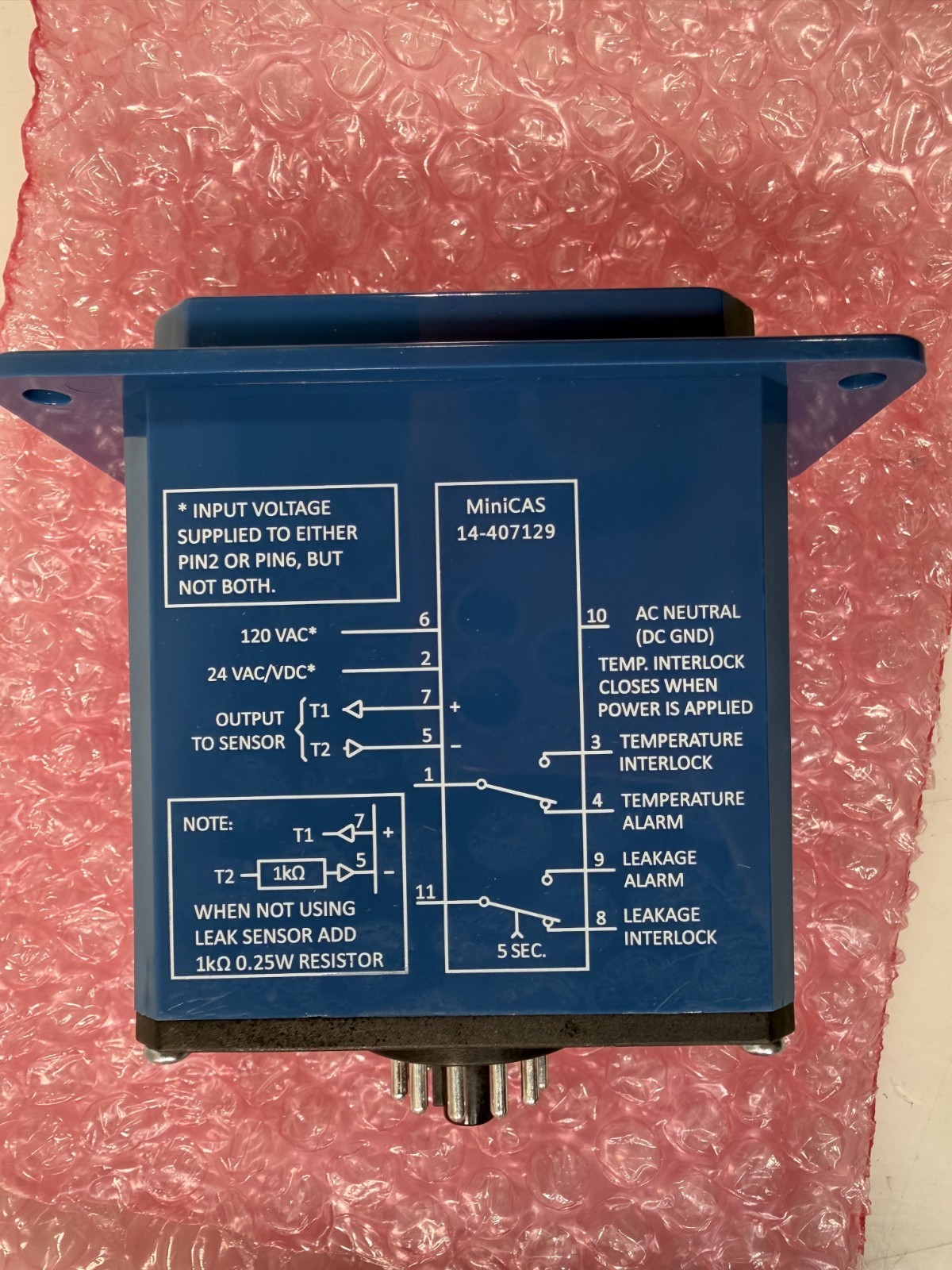 NEW Xylem Flygt 14-407129 MiniCAS Pump Control Safety Monitoring Relay Module