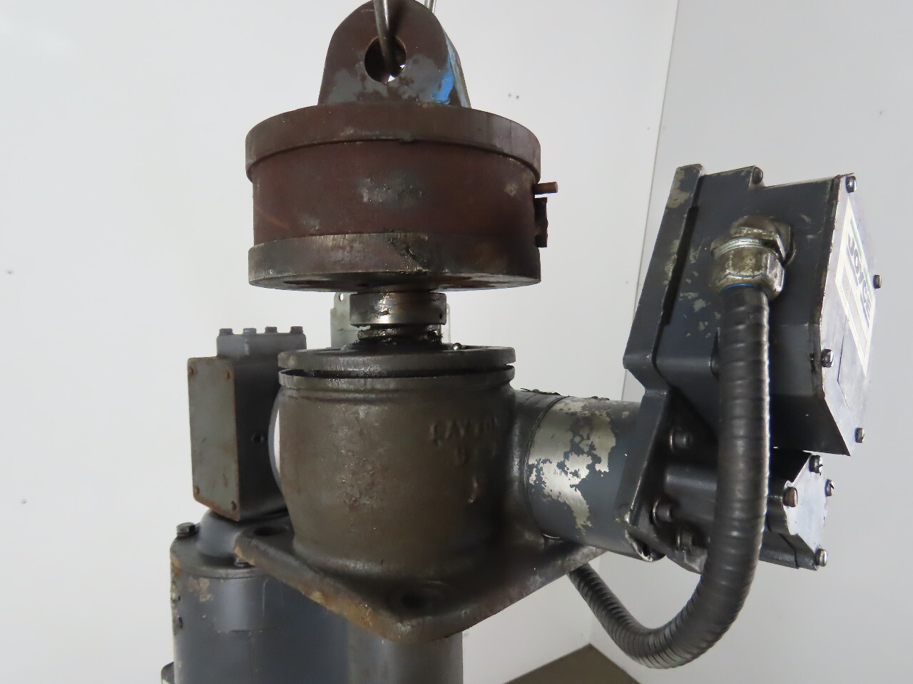 Joyce Dayton 10 Ton 36″ Machine Comdrive Screw Jack W/ 575V 3Ph Motor & Limit