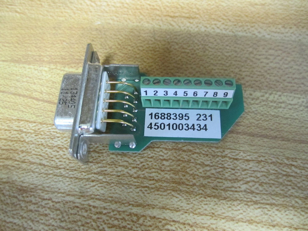 Part VS-09-BU-DSUB/9-MPT-0.5 D-Sub Connector VS09BUDSUB9MPT05 (Pack of 6)