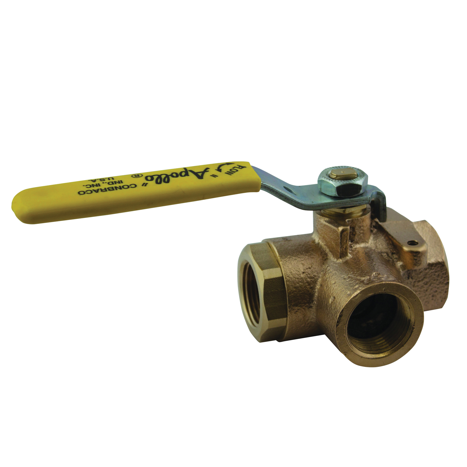 Apollo Valves 7060301 70-600 Series 1/2 Standard Port 3 Way Diversion Threaded B
