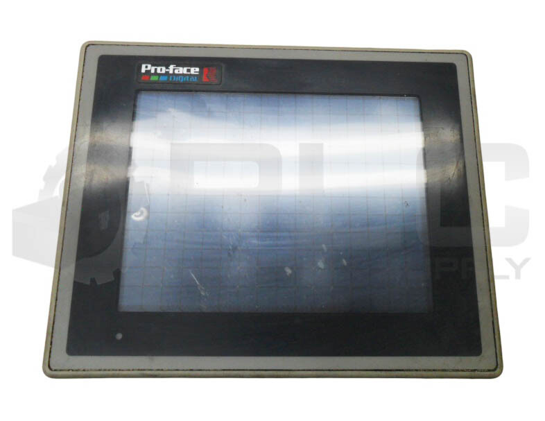 PROFACE GP377R-TC41-24V TOUCHSCREEN OPERATOR PANEL 6″ .8A 24VDC 20W 2880037