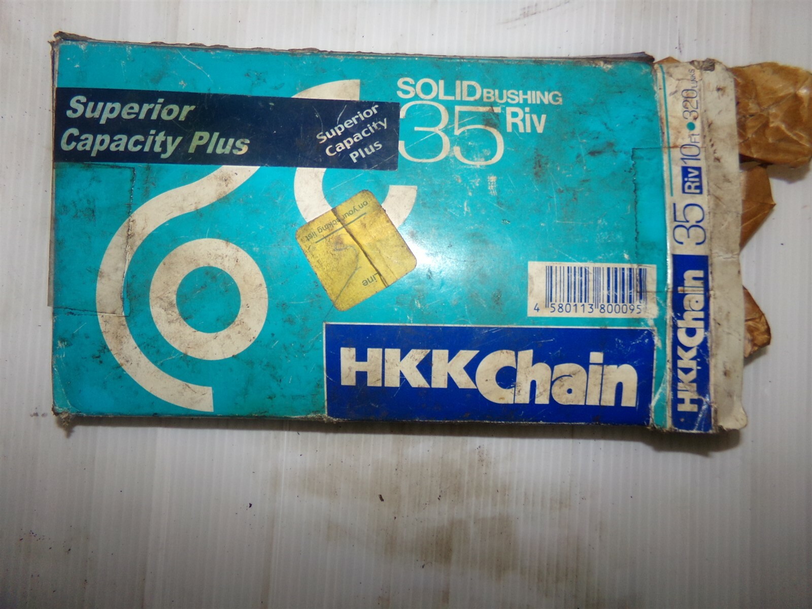 NEW HKK Roller Chain 10′ 35-Riv *FREE SHIPPING*