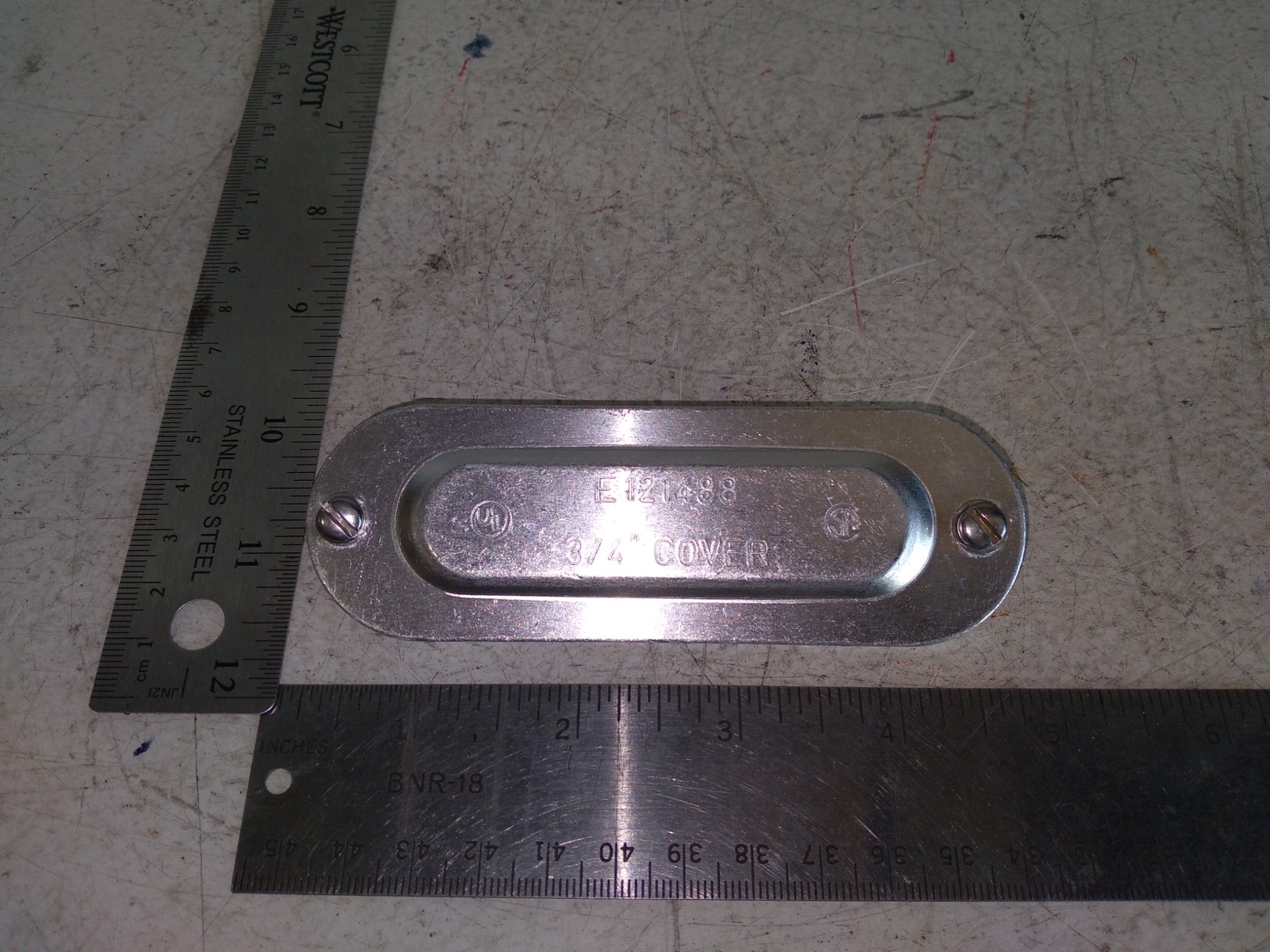 STOCK CRS 250 E121488 3/4″ COVER