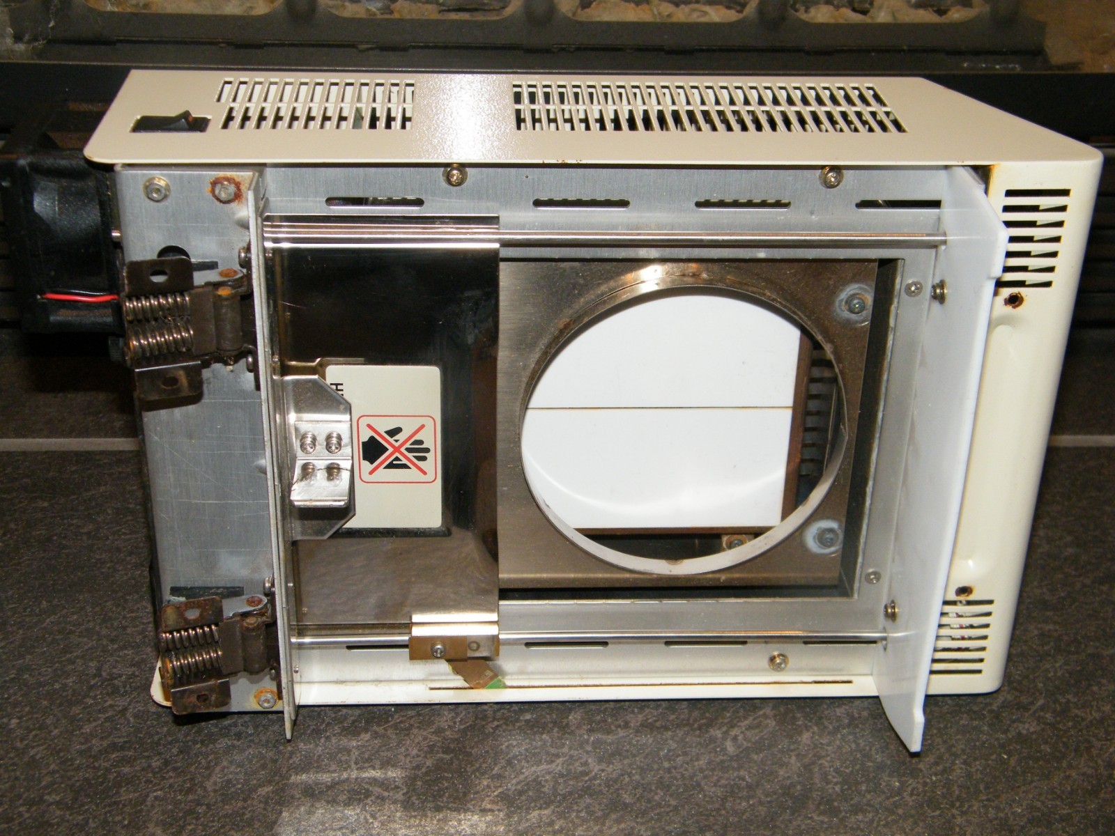 SHIMADZU HEATER UNIT; AC 117V, POWER SUPPLY NOT INCLUDED, GUARANTEED TO WORK!