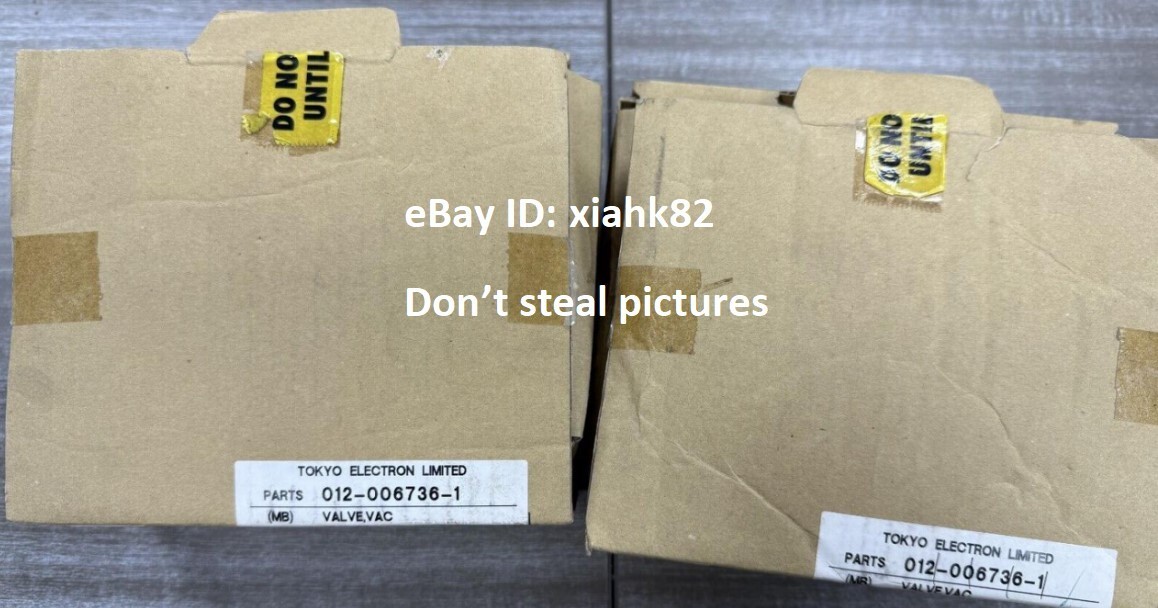 TEL TOKYO ELECTRON LIMITED 012-006736-1 VALVE,VAC XLH-25,NEW
